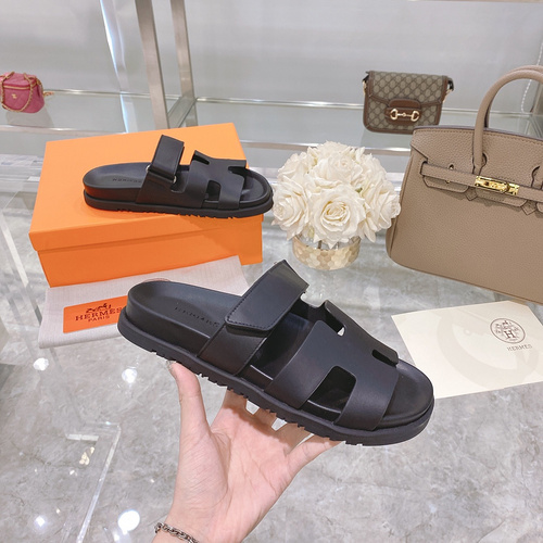 Hermes Spring and Summer New Product Walking Show Bolken Old Slipper Men and Women Same couple shoes 35-45-50252e93